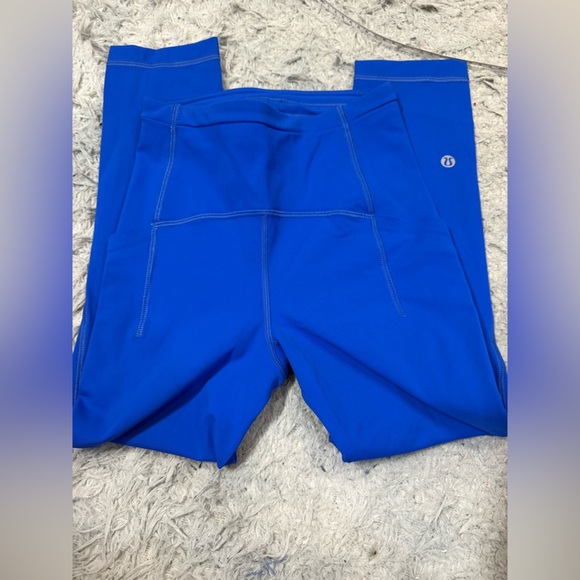 Lululemon swift speed hi rise crop 21” size 0 blazer blue - Picture 12 of 12